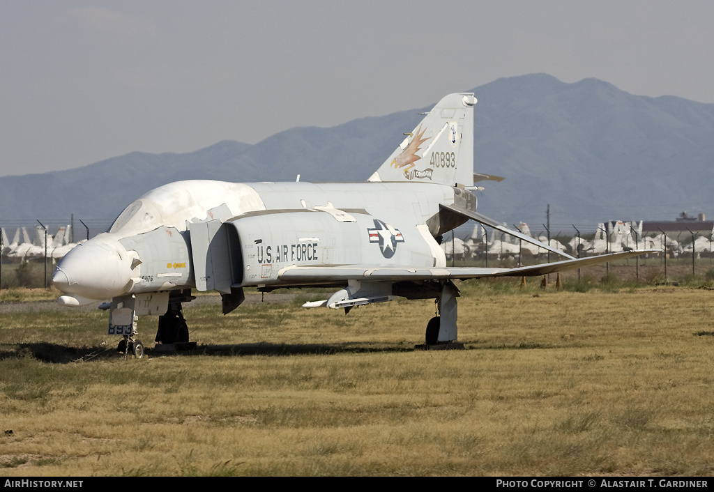Aircraft Photo of 64-0893 | McDonnell F-4C Phantom II | USA - Air Force | AirHistory.net #51684