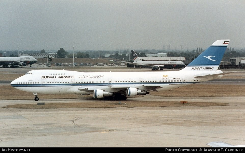 Aircraft Photo of 9K-ADC | Boeing 747-269BM | Kuwait Airways | AirHistory.net #51696