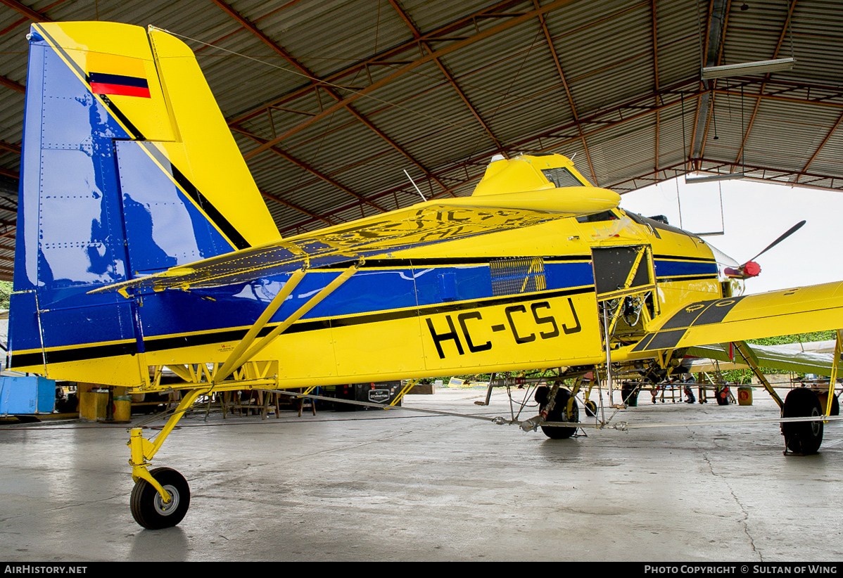 Aircraft Photo of HC-CSJ | Air Tractor AT-502B | AIFA | AirHistory.net #51729