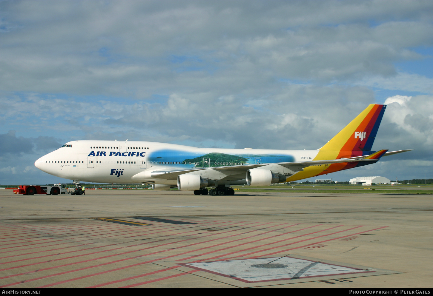 Aircraft Photo of DQ-FJL | Boeing 747-412 | Air Pacific | AirHistory.net #51730