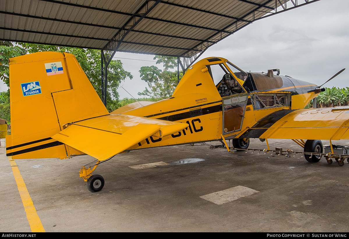 Aircraft Photo of HC-CMC | Ayres S2R-T34 Turbo Thrush | LAN Aerofumigación - Líneas Aéreas Nacionales | AirHistory.net #51742