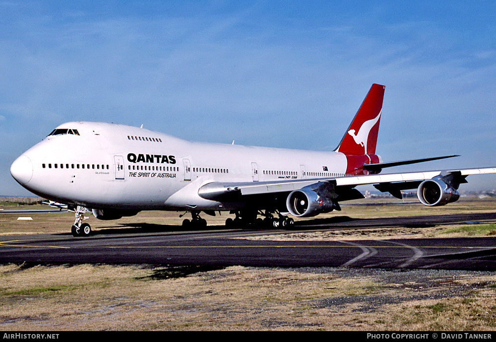 Aircraft Photo of VH-EBO | Boeing 747-238B | Qantas | AirHistory.net #51744