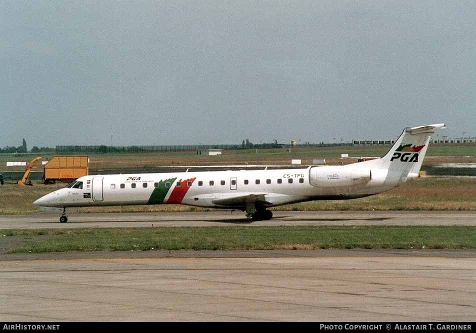 Aircraft Photo of CS-TPG | Embraer ERJ-145EP (EMB-145EP) | Portugália Airlines - PGA | AirHistory.net #51757