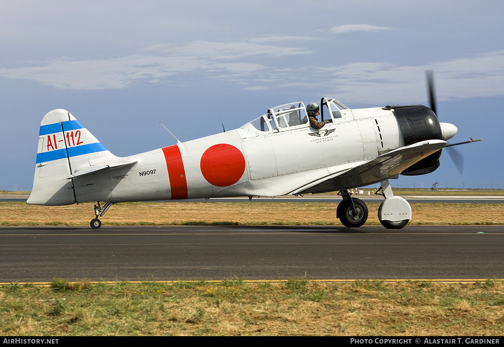 Aircraft Photo of N9097 / AI-112 | North American T-6 / A6M Zero (mod) | Commemorative Air Force | Japan - Air Force | AirHistory.net #51770