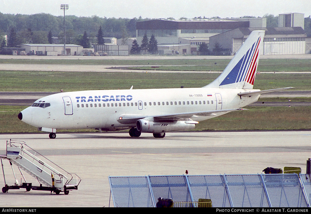 Aircraft Photo of RA-73000 | Boeing 737-2C9/Adv | Transaero Airlines | AirHistory.net #51784