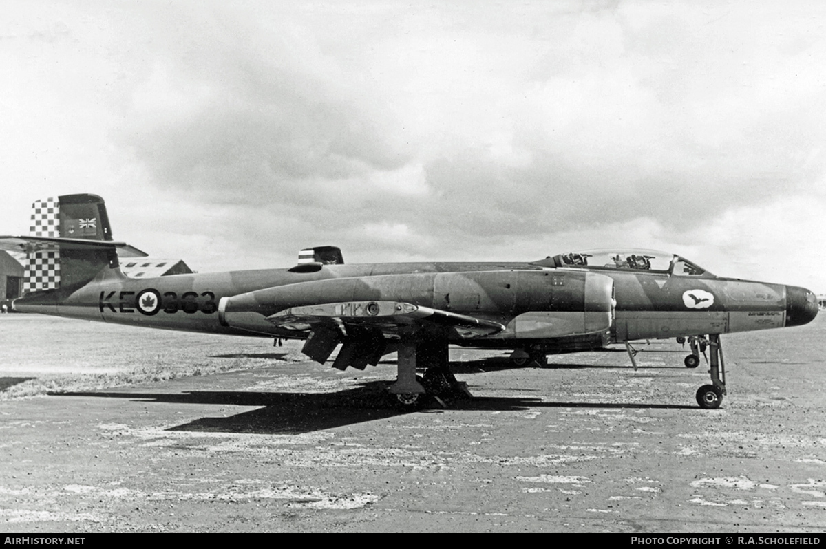 Aircraft Photo of 18363 | Avro Canada CF-100 Canuck Mk4B | Canada - Air Force | AirHistory.net #51796