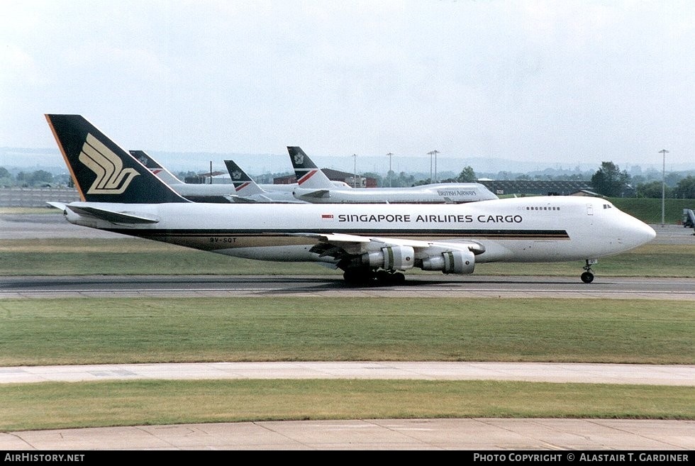 Aircraft Photo of 9V-SQT | Boeing 747-245F/SCD | Singapore Airlines | AirHistory.net #51820