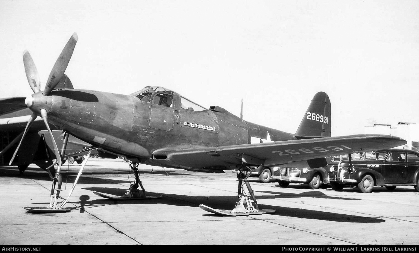 Aircraft Photo of 42-68931 / 268931 | Bell P-63A Kingcobra | USA - Air Force | AirHistory.net #51828