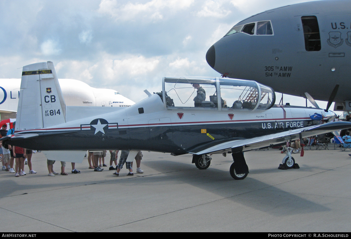 Aircraft Photo of 06-3814 / AF06-814 | Hawker Beechcraft T-6A Texan II | USA - Air Force | AirHistory.net #51844