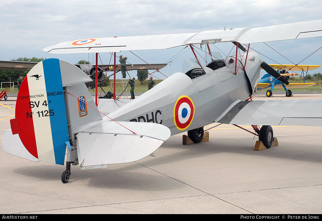 Aircraft Photo of F-BDHC / 1125 | Stampe-Vertongen SV-4A | France - Air Force | AirHistory.net #51847
