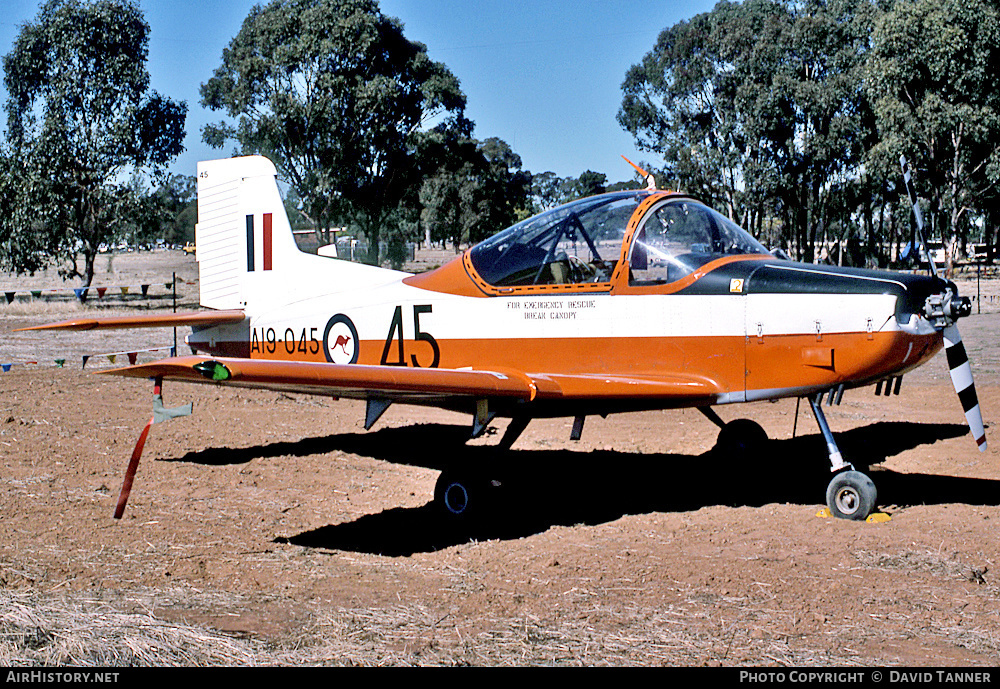 Aircraft Photo of A19-045 | New Zealand CT-4A Airtrainer | Australia - Air Force | AirHistory.net #51854
