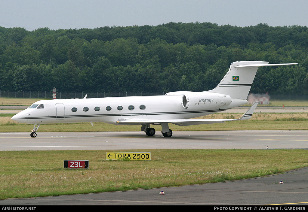 Aircraft Photo of N550GV | Gulfstream Aerospace G-V-SP Gulfstream G550 | AirHistory.net #51869