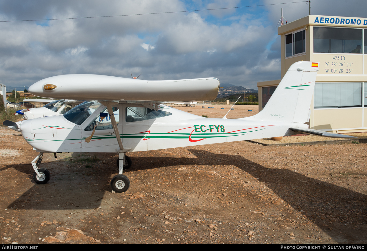 Aircraft Photo of EC-FY8 | Tecnam P-92S Echo | Aero Club de Alicante | AirHistory.net #51874