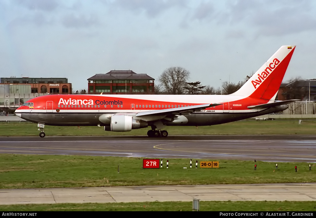 Aircraft Photo of N988AN | Boeing 767-284/ER | Avianca | AirHistory.net #51882