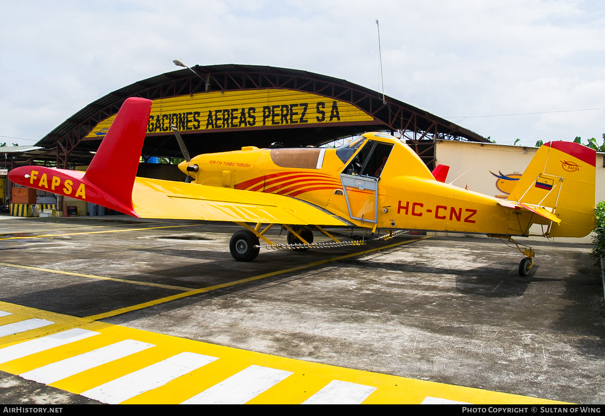 Aircraft Photo of HC-CNZ | Ayres S2R-T34 Turbo Thrush | FAPSA - Fumigaciones Aereas Perez | AirHistory.net #51895