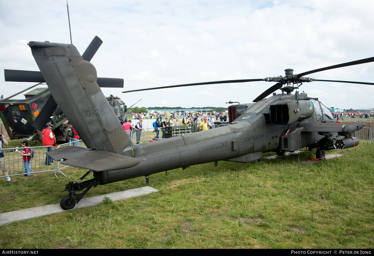 Aircraft Photo of Q-26 | Boeing AH-64DN Apache | Netherlands - Air Force | AirHistory.net #51910