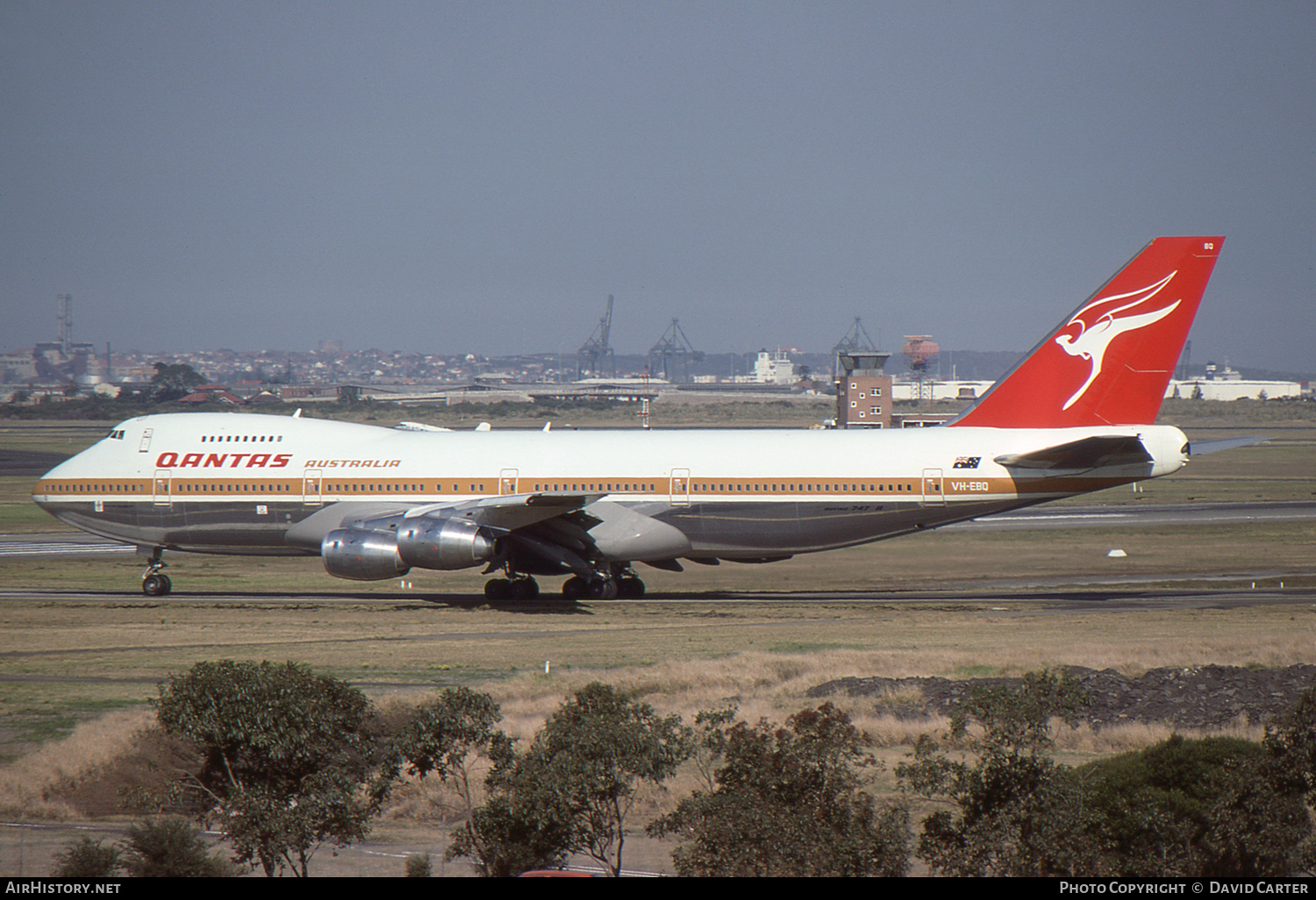 Aircraft Photo of VH-EBQ | Boeing 747-238B | Qantas | AirHistory.net #51922