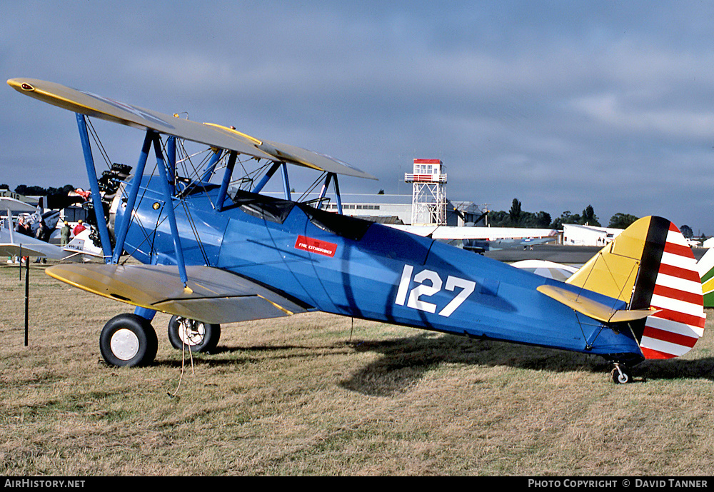 Aircraft Photo of VH-HCJ | Boeing PT-13D Kaydet (E75) | USA - Air Force | AirHistory.net #51926
