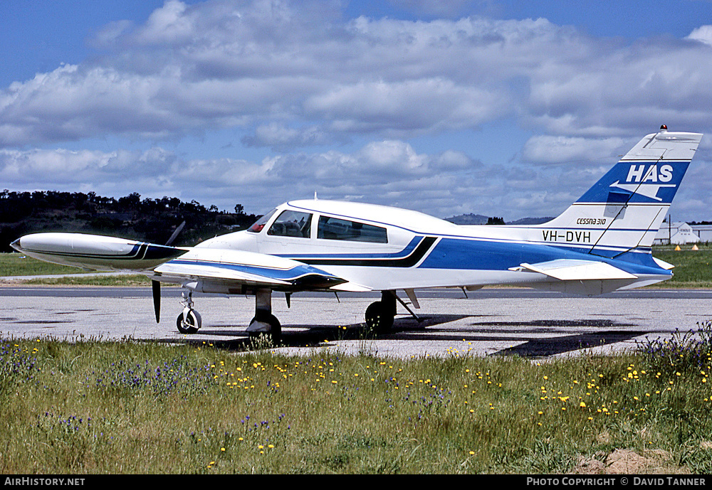 Aircraft Photo of VH-DVH | Cessna 310Q | Hazelton Air Services - HAS | AirHistory.net #51937
