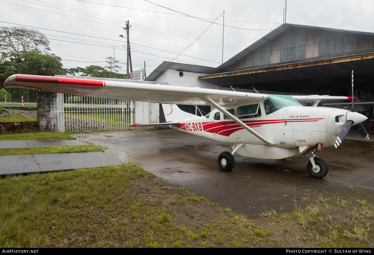 Aircraft Photo of HC-BXB | Cessna TU206G Turbo Stationair 6 | Alas de Socorro | AirHistory.net #51941
