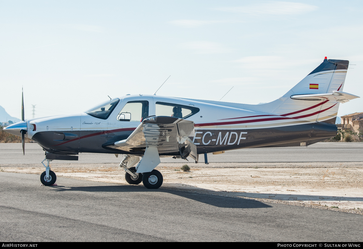 Aircraft Photo of EC-MDF | Rockwell Commander 112A | AirHistory.net #51957