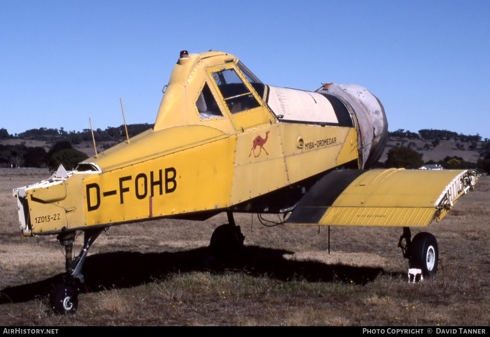 Aircraft Photo of D-FOHB | PZL-Mielec M-18A Dromader | AirHistory.net #52015