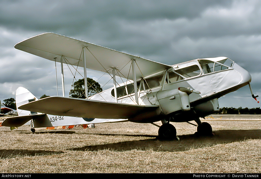 Aircraft Photo of VH-AML / A34-92 | De Havilland D.H. 84A Dragon 3 | Australia - Air Force | AirHistory.net #52054