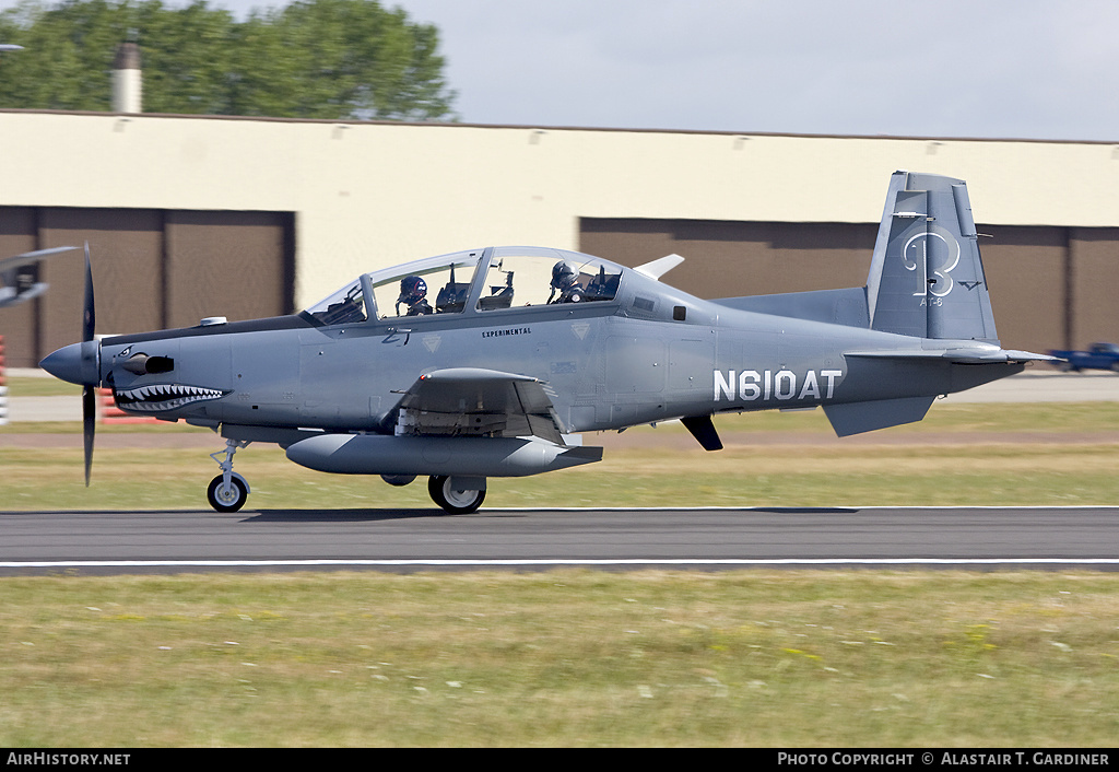 Aircraft Photo of N610AT | Hawker Beechcraft AT-6B Texan II | AirHistory.net #52061