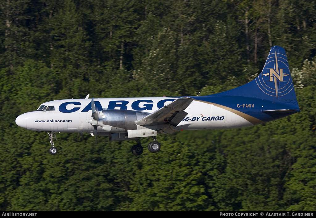 Aircraft Photo of C-FAWV | Convair 580/F | Nolinor Aviation | AirHistory.net #52070