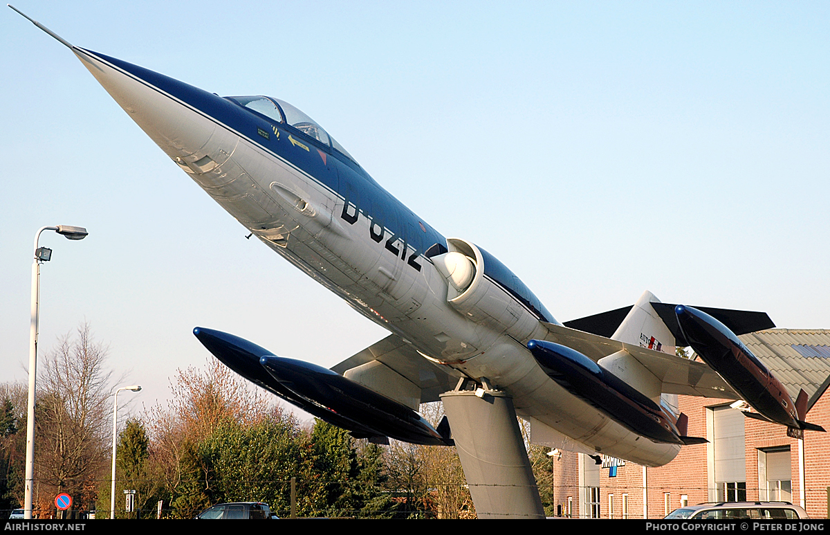 Aircraft Photo of D-8212 | Lockheed F-104G Starfighter | Autobedrijf Piet Smedts | AirHistory.net #52076