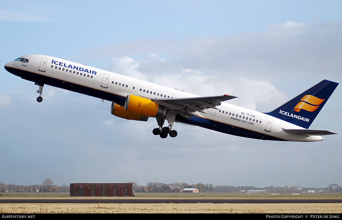 Aircraft Photo of TF-FIK | Boeing 757-28A | Icelandair | AirHistory.net #52102