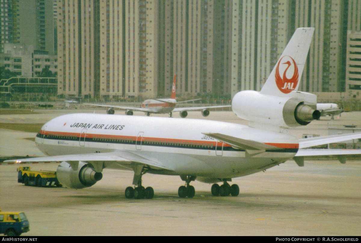 Aircraft Photo of JA8542 | McDonnell Douglas DC-10-40 | Japan Air Lines - JAL | AirHistory.net #52109