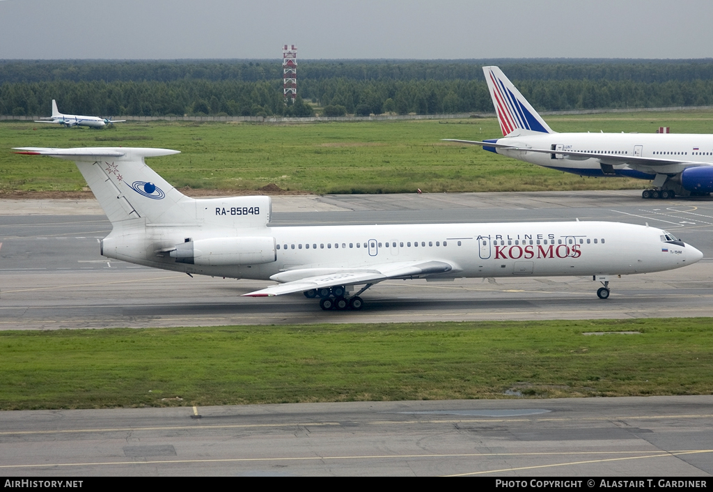 Aircraft Photo of RA-85848 | Tupolev Tu-154M | Kosmos Airlines | AirHistory.net #52110