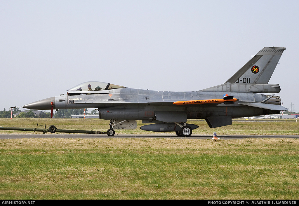 Aircraft Photo of J-011 | General Dynamics F-16AM Fighting Falcon | Netherlands - Air Force | AirHistory.net #52128