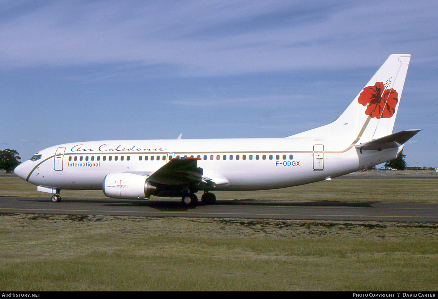 Aircraft Photo of F-ODGX | Boeing 737-33A | Air Calédonie International | AirHistory.net #52132