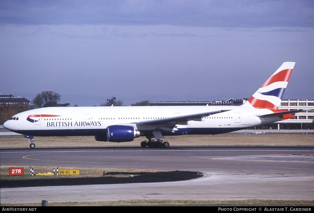 Aircraft Photo of G-YMMP | Boeing 777-236/ER | British Airways | AirHistory.net #52137