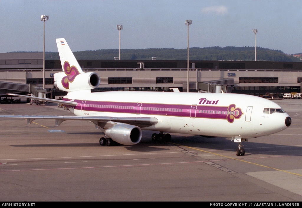 Aircraft Photo of HS-TMA | McDonnell Douglas DC-10-30/ER | Thai Airways International | AirHistory.net #52165