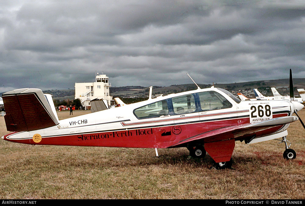 Aircraft Photo of VH-CHB | Beech S35 Bonanza | Sherton Perth Hotel | AirHistory.net #52167