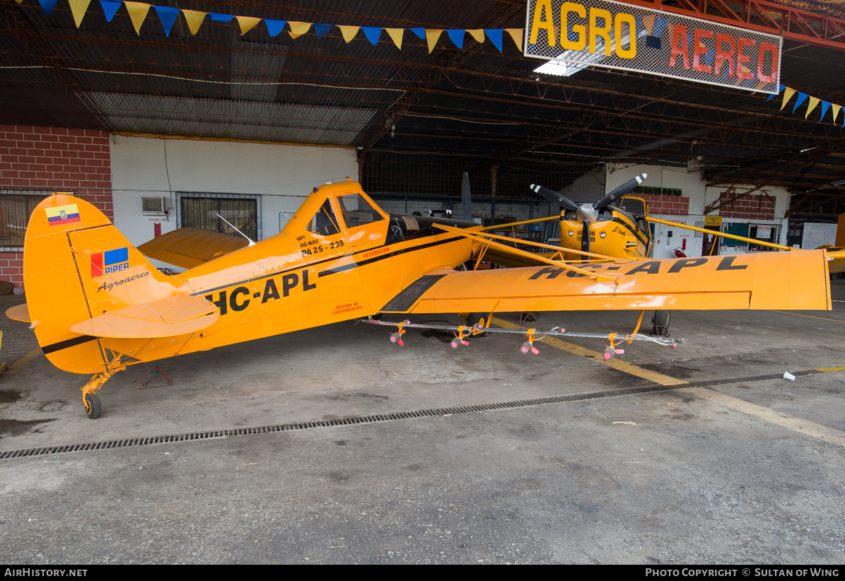 Aircraft Photo of HC-APL | Piper PA-25-235 Pawnee C | Agroaereo | AirHistory.net #52169