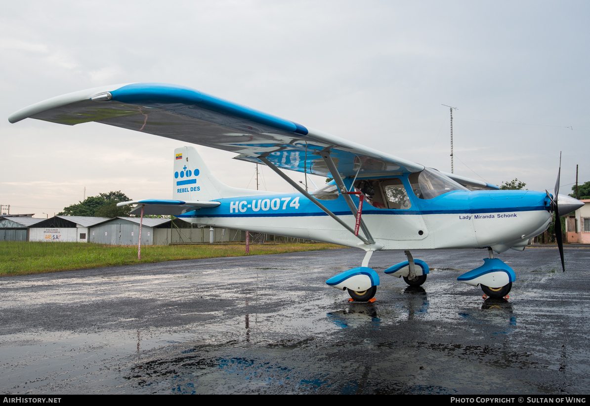 Aircraft Photo of HC-U0074 | AeroAndina MXP-150 Patriot | Aeroclub Los Rebeldes | AirHistory.net #52182