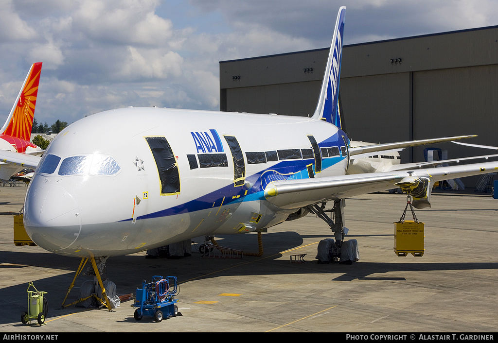 Aircraft Photo of JA805A | Boeing 787-8 Dreamliner | All Nippon Airways - ANA | AirHistory.net #52183