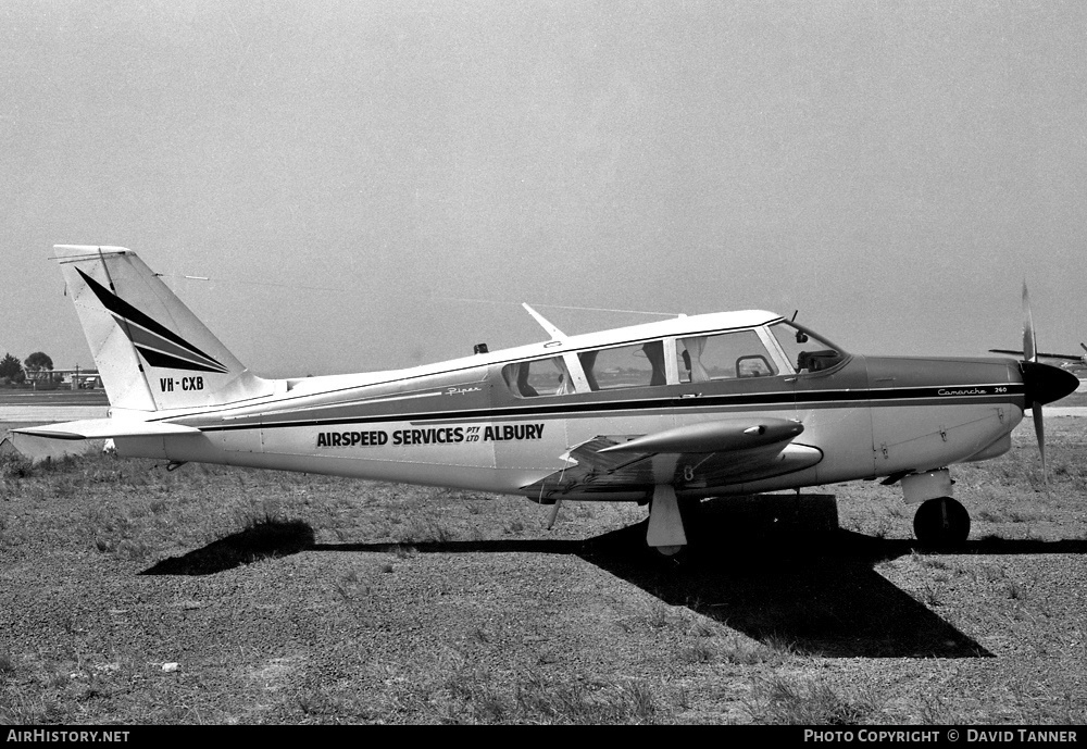 Aircraft Photo of VH-CXB | Piper PA-24-260 Comanche B | Airspeed Services | AirHistory.net #52186