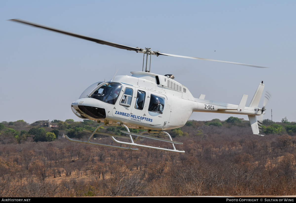 Aircraft Photo of Z-SCA | Bell 206L-3 LongRanger III | Zambezi Helicopters | AirHistory.net #52189