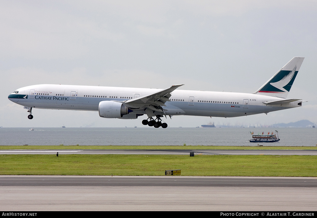 Aircraft Photo of B-KPD | Boeing 777-367/ER | Cathay Pacific Airways | AirHistory.net #52192