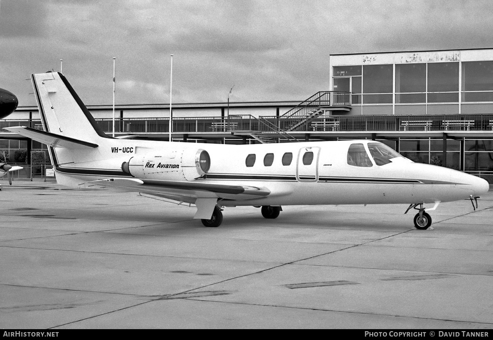 Aircraft Photo of VH-UCC | Cessna 500 Citation | Rex Aviation | AirHistory.net #52195