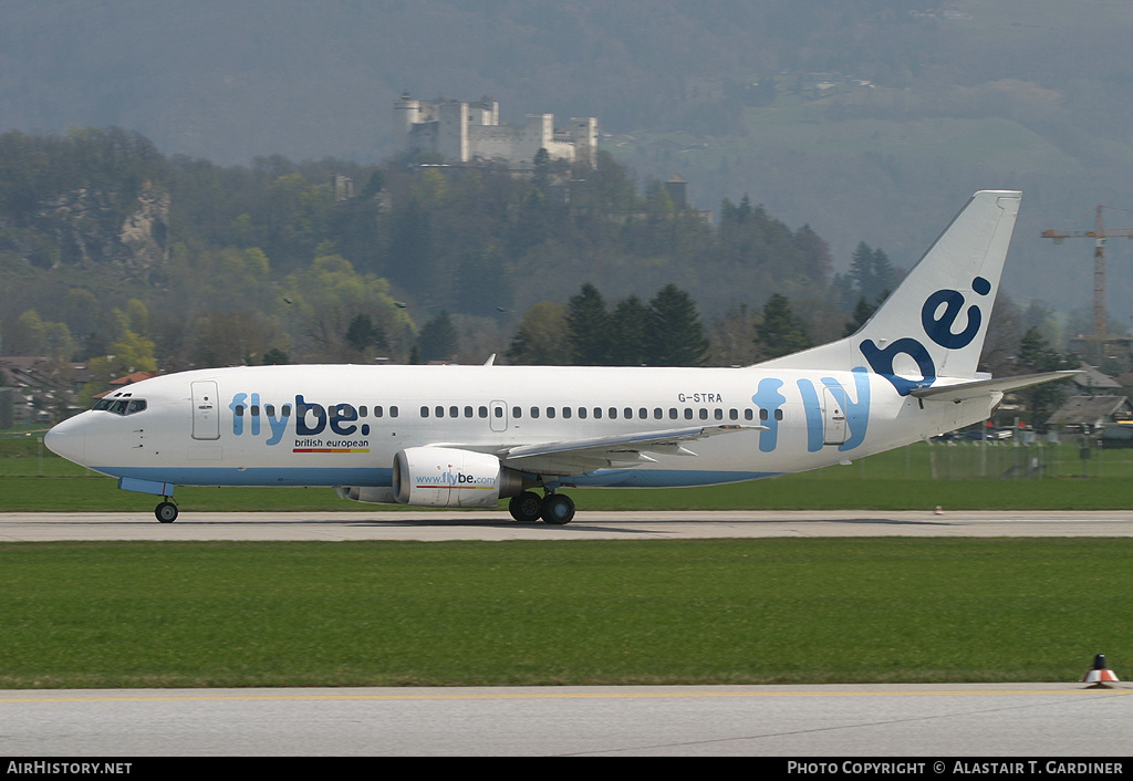 Aircraft Photo of G-STRA | Boeing 737-3S3 | Flybe - British European | AirHistory.net #52204