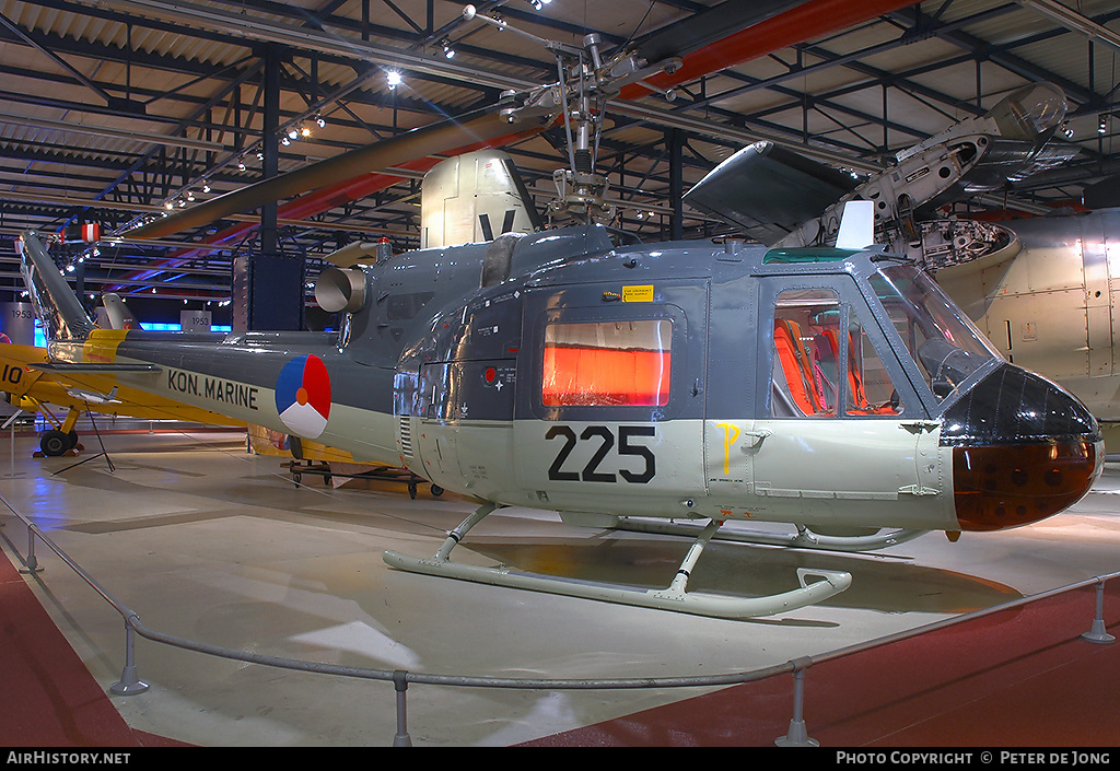Aircraft Photo of 225 | Agusta (I)UH-1 (AB-204B) | Netherlands - Navy | AirHistory.net #52220