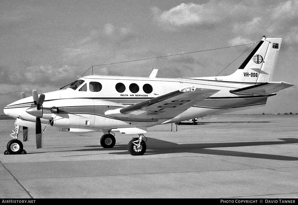 Aircraft Photo of VH-DDG | Beech E90 King Air | Delta Air Services | AirHistory.net #52228