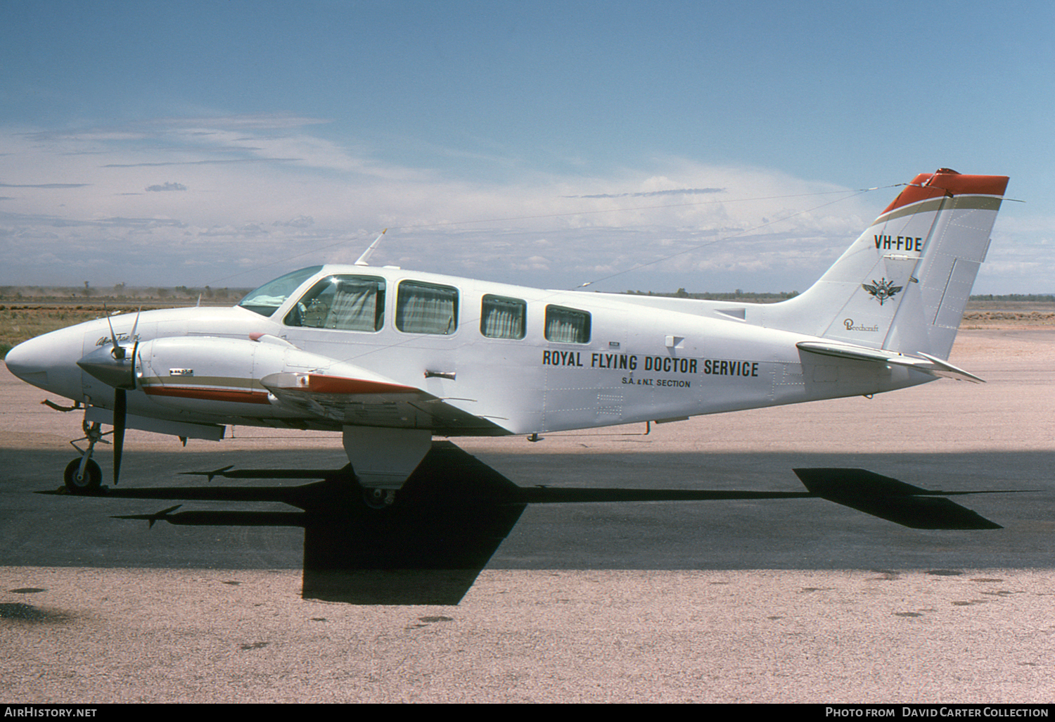 Aircraft Photo of VH-FDE | Beech 58 Baron | Royal Flying Doctor Service - RFDS | AirHistory.net #52238
