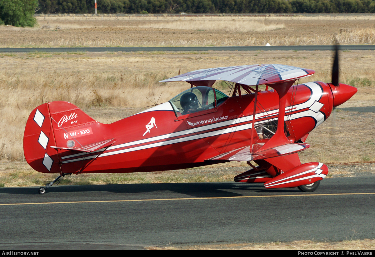 Aircraft Photo of VH-EXO | Aerotek Pitts S-1T Special | Aviation Advertiser | AirHistory.net #52244